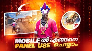 HOW TO USE PANEL IN MOBILE🥵MOBILE PLAYERS EXPOSED😨