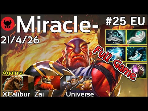 Miracle- [Liquid] plays Ember Spirit!!! Dota 2 Full Game 7.21