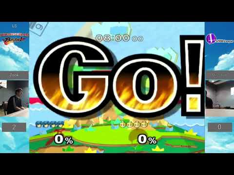 Birmingham Brawl 22 Melee Singles LF - Zook (Marth) vs. Iori (Peach)