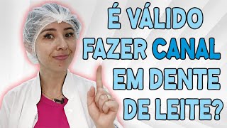 ARRANCAR OU FAZER CANAL NOS DENTES DE LEITE Dra. Jaque Akemi - Londrina PR