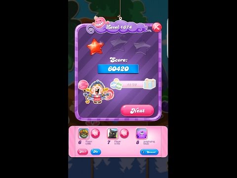 Candy Crush Saga Level 1674
