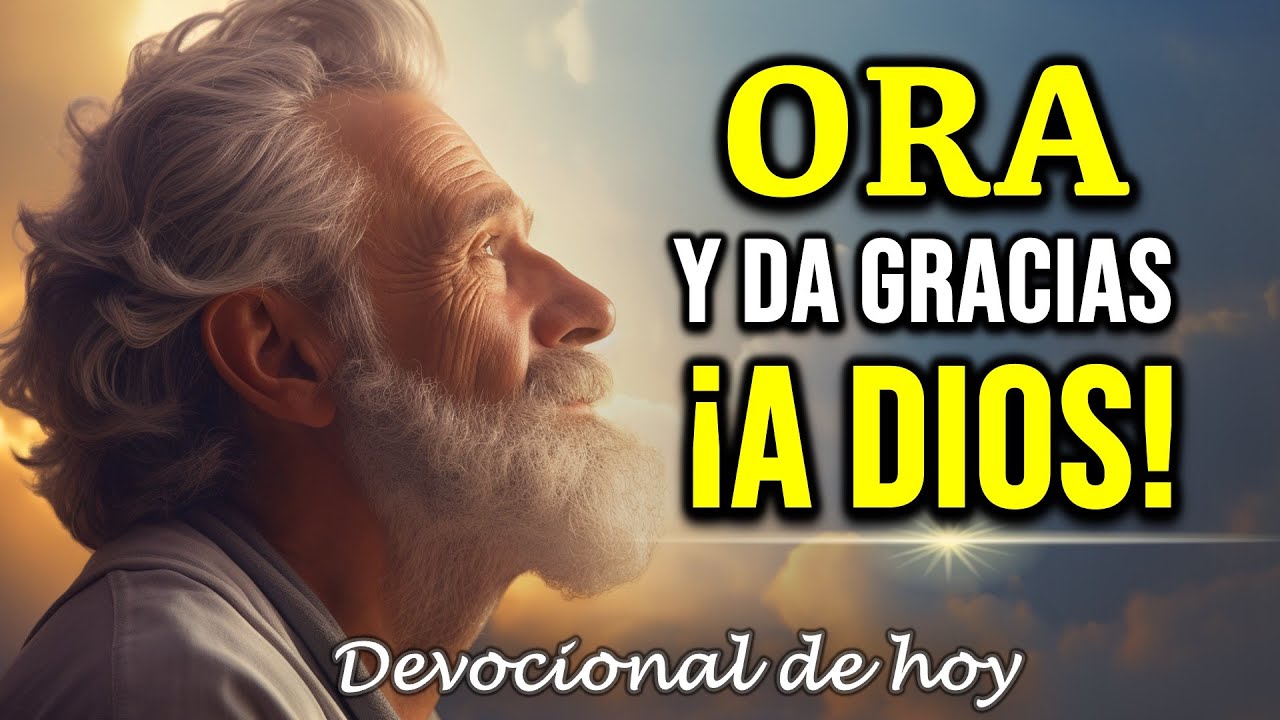 Minutos para estar con Dios y agradecer - El TIEMPO de Dios es PERFECTO y SABIO Confía y Espera