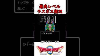 【裏技使用】ドラクエ2ラスボスを最高レベル無双してみた #shorts