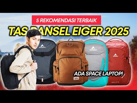 5 Rekomendasi Tas Ransel Laptop Eiger Murah Terbaik 2025