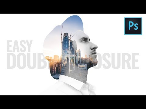 Double Exposure Effect Photoshop Tutorial (Easy)