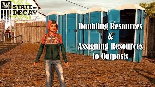 Doubling Resources and Assigning Outposts to Resources