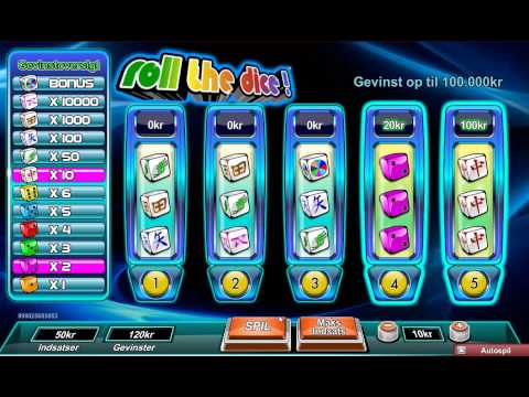 Roll the Dice - Rul 3 ens på spilleautomaten og vind