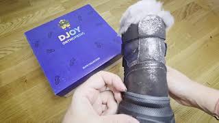 Ботинки Djoy коричневые с черным 333