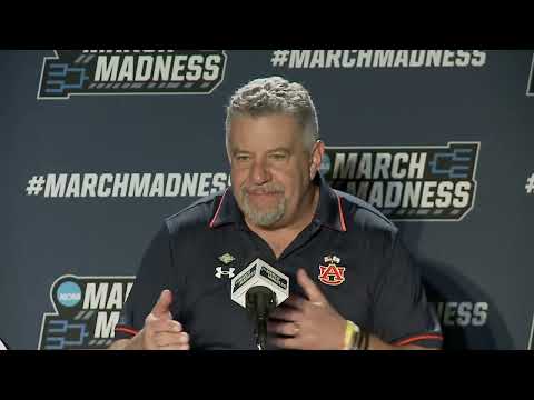 Auburn First Round Postgame Press Conference - 2024 NCAA Tournament
