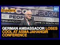 German Ambassador Loses Cool At Asma Jahangir Conference | Pakistani Students Protest Gaza | DAWN