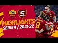 Roma 2-1 Salernitana | Serie A Highlights 2021-22
