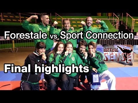 G.S. Forestale vs Sport Connection Club - Female kumite final - Italian team karate champs 2013