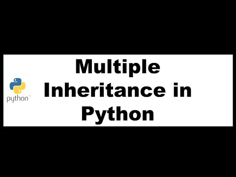 Python Bangla Tutorials 53 Multiple Inheritance