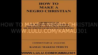 HOW TO MAKE A NEGRO christian book trailer