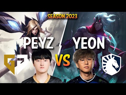 GEN Peyz vs TL Yeon - Peyz KAI'SA vs Yeon VARUS ADC - Patch 13.17 KR Ranked