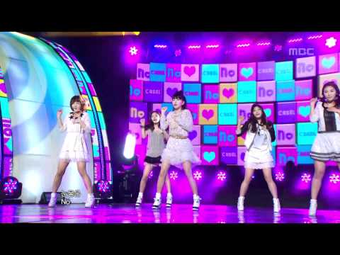 음악중심 - C-REAL - No No No No No, 씨리얼 - 노노노노노, 2011/10/22 - MBC