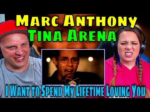 reaction to Marc Anthony, Tina Arena - I Want to Spend My Lifetime Loving You | WOLF HUNTERZ REACT