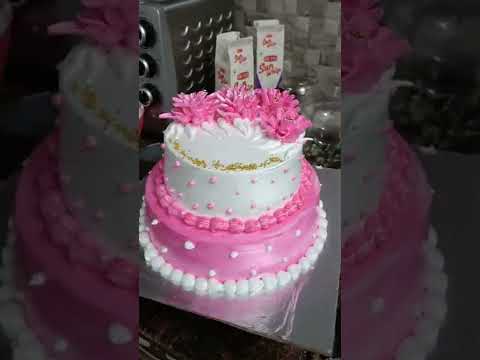 pink cake