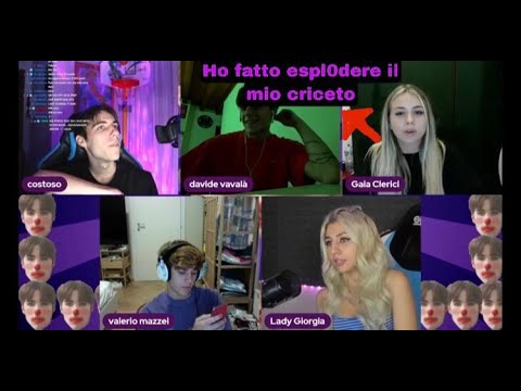 Grenbaud, Valerio Mazzei, Lady Giorgia, Gaia Clerici e Davide Vavalà si raccontano storielle.