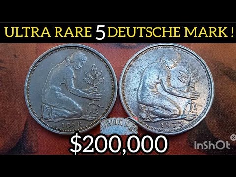 5 Deutsche Mark Germany $20,000 Coins Worth Big Money Do you have One ! 
