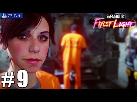 Infamous: First Light - PS4 Playthrough 1080p PART 9 Story Ends