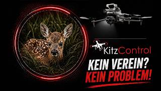 Kein Verein? kein Problem! – KitzControl als ehrenamtlicher Einzelpilot erklärt!