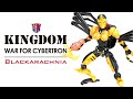 Kingdom BLACKARACHNIA 王國系列 黑寡婦 KL變形金剛玩具分享564