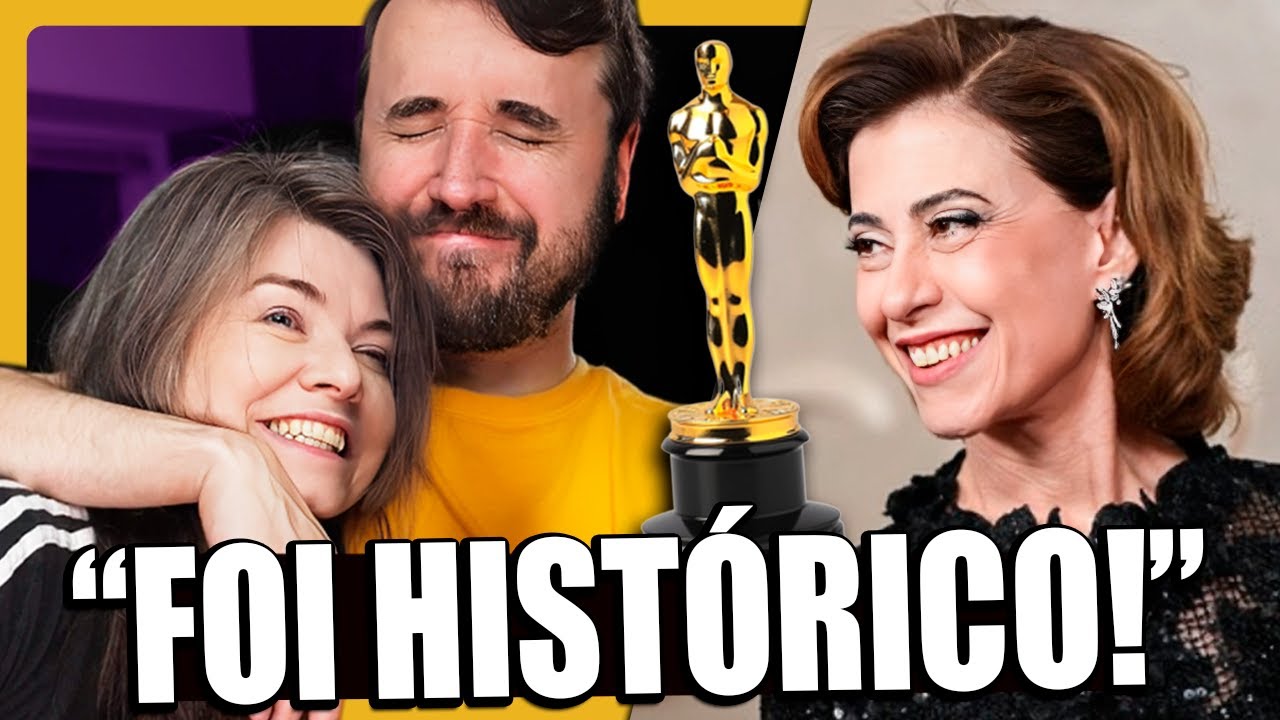 REAGINDO AO VIVO AO PRIMEIRO OSCAR DO BRASIL - AINDA ESTOU AQUI