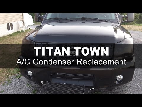Nissan Titan AC Condenser Replacement Nissan Armada