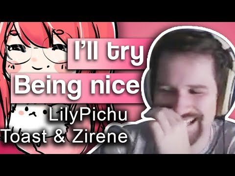 【LoL】Trying to be nice - Ft. LilyPichu, DisguisedToast & Zirene