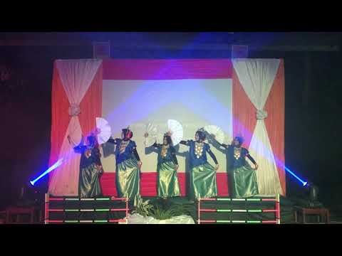 TARI DONGANG-DONGAN PADA KEGIATAN MALAM APRESIASI DEWAN KEHORMATAN PERIODE 2018-2019.