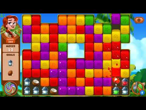 Lost Island Blast Adventure level 289