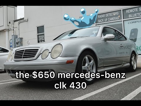 The $650 Mercedes-Benz CLK 430 (: