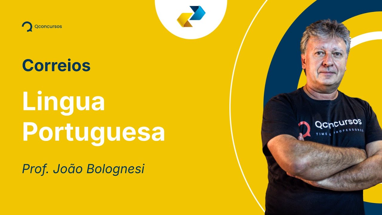 Concurso Correios - Aula de Lingua Portuguesa: Morfologia - Resolução de questões