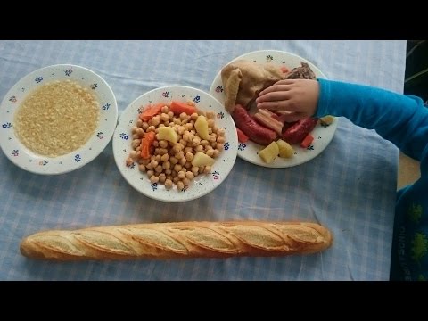 HOW DO chickpea stew recipe AND NOODLE SOUP WITH fast pressure cooker. Video cooking for children