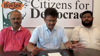Citizens for Democracy on the NAKSHA Notification | #HiveJaw #Live
