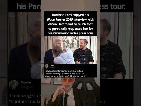 Harrison Ford enjoyed his Blade Runner 2049 interview with Alison Hammond so much that he personally