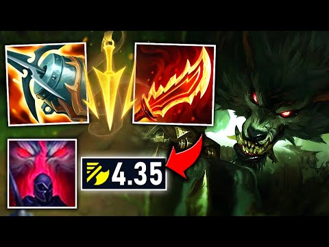 I BROKE THE ATTACK SPEED RECORD WITH THIS WARWICK BUILD (4.35 ATTACK SPEED)