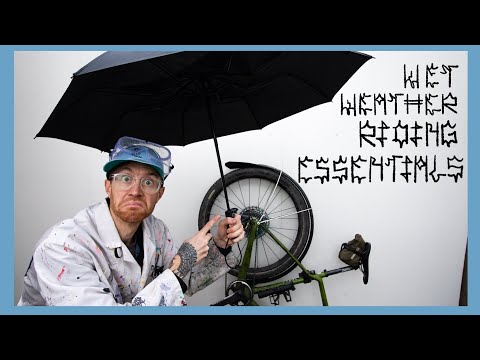 5 Essential Items for Cycling in the Rain.