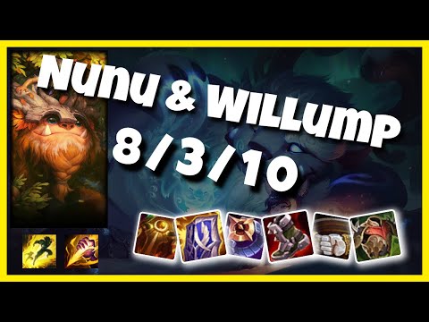 Nunu & Willump vs Shyvana EU Challenger JUNGLE (8/3/10) Gameplay Replay - Patch 10.24