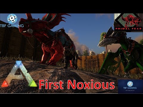 Styracosaurus Ark Primal Fear Olympus 03 cliff base - Ark Survival Evolved Modded Series