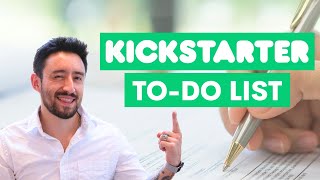 10 Things to Do Before Going on Kickstarter