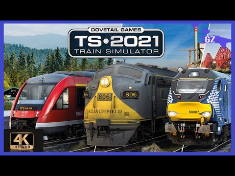Train Simulator 2021 - Gameplay (PC) 4k 60fps
