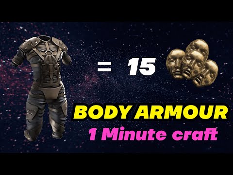 POE 15 Divine BODY ARMOUR 1 Minute craft!