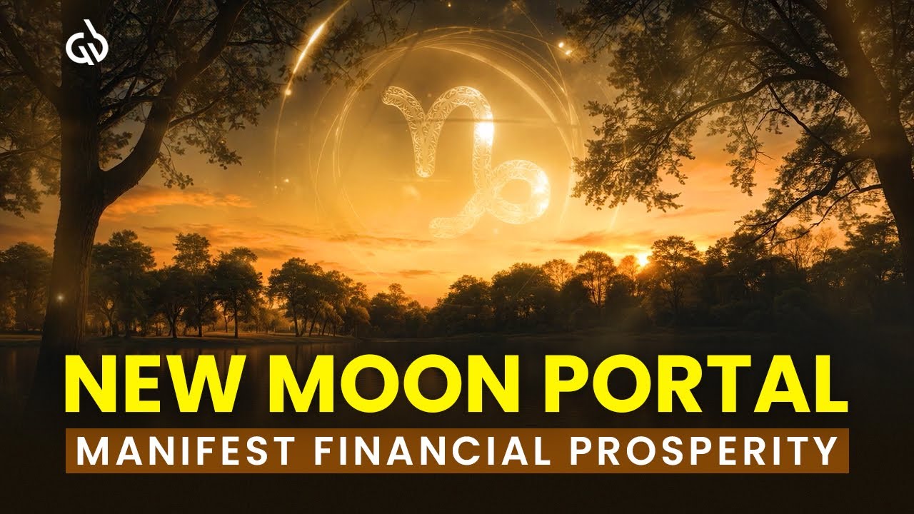 New Moon Portal: Enter the Capricorn New Moon Portal to Manifest Financial Prosperity (111 Hz)