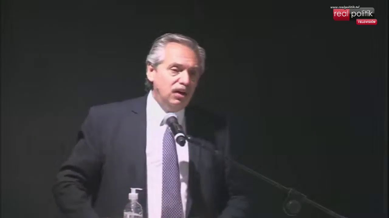 Alberto Fernández y Axel Kicillof visitan el Sanatorio Antártida