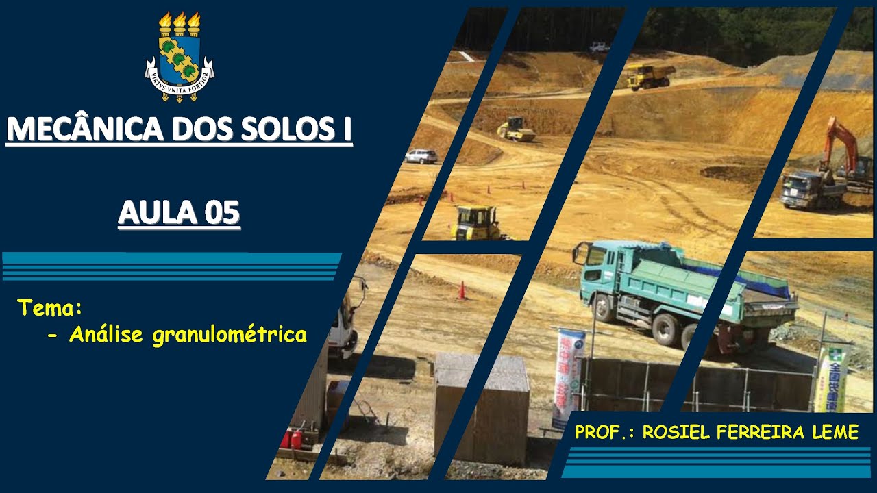 AULA 05 - GRANULOMETRIA