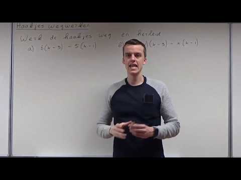 Haakjes wegwerken (HAVO wiskunde A)