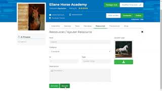 Créer vos ressources sur Tomoov - Application de gestion des clubs de sport