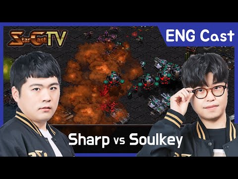 [ENG] Sharp vs SoulKey on Eclipse (TvZ) - Starcraft Remastered Brood war (StarCastTV English) N.318